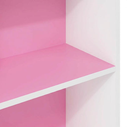 Wood Bookcase with Open Shelving for Storage and Display