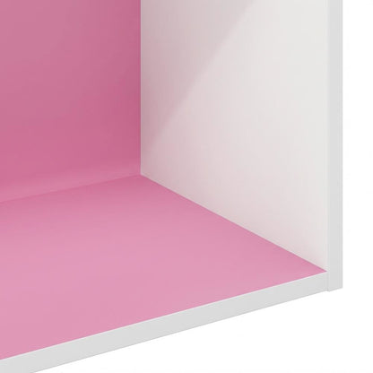 Wood Bookcase with Open Shelving for Storage and Display