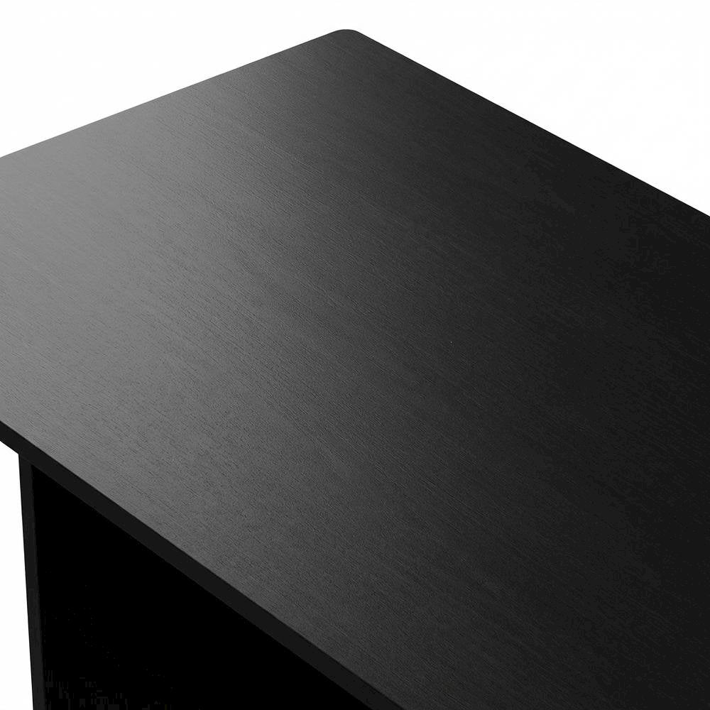 Black Americano Computer Desk With Modern Workspace Design