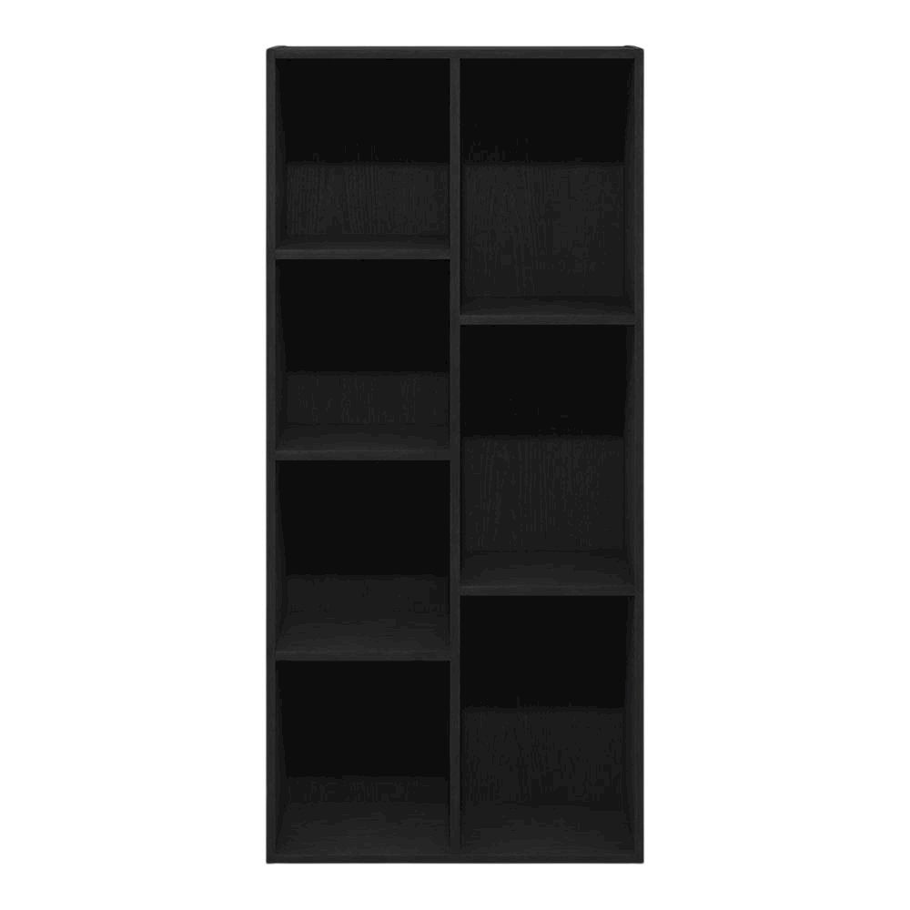 Blackwood 7-Cube Reversible Storage Shelf With Open Design For Organized Living