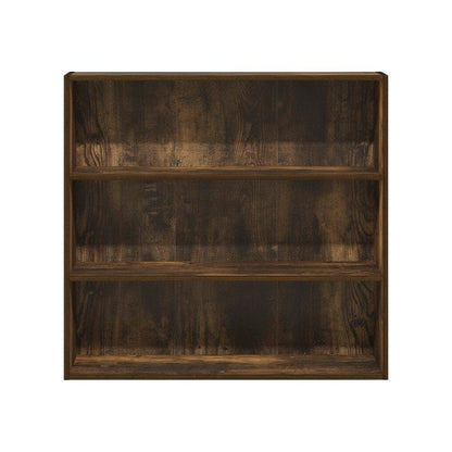 Amber Pine 3-Tier Open Shelf Bookcase with Modern Design, Durable Wood Material