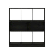 Wooden bookcase with simple design for versatile storage