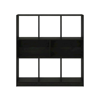 Wooden bookcase with simple design for versatile storage