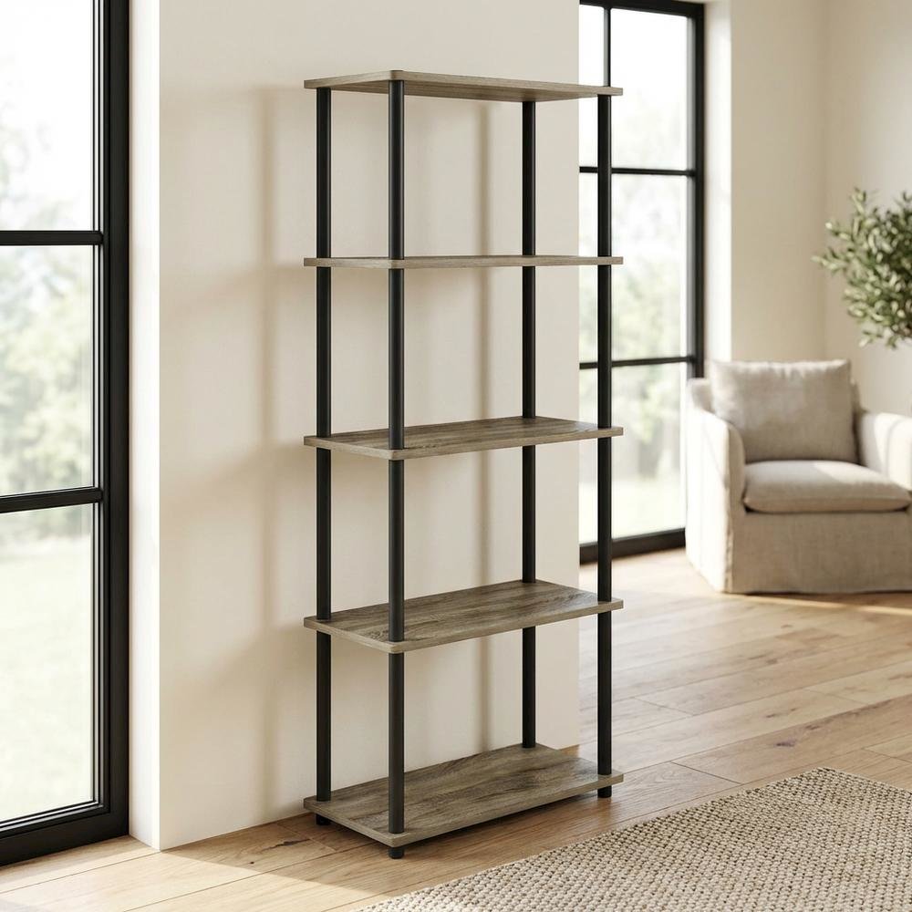 Wooden Bookcase with Durable Construction for Home Storage