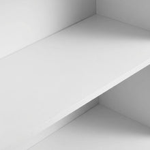 White 5-Tier Bookshelf with Adjustable Shelves for Flexible Storage