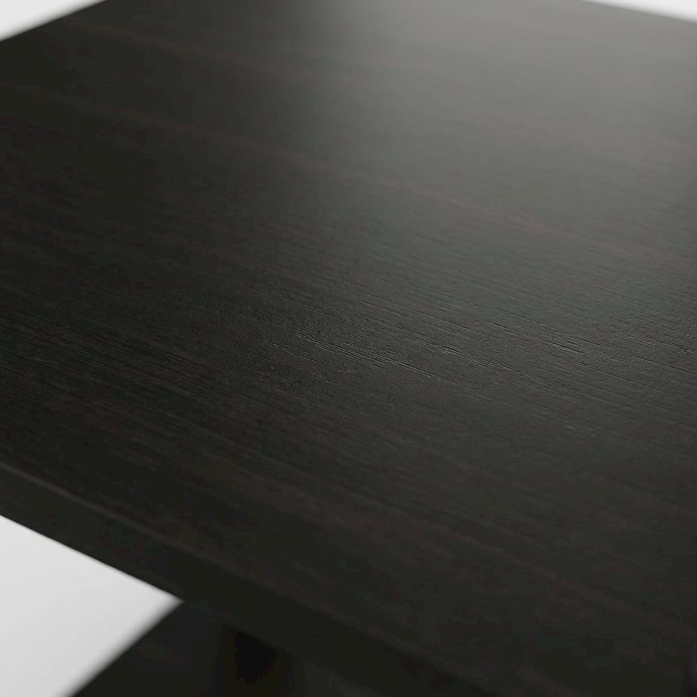 Small Espresso/Black End Table for Compact Living Spaces