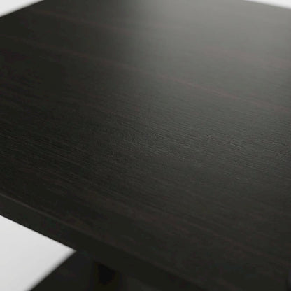 Small Espresso/Black End Table for Compact Living Spaces
