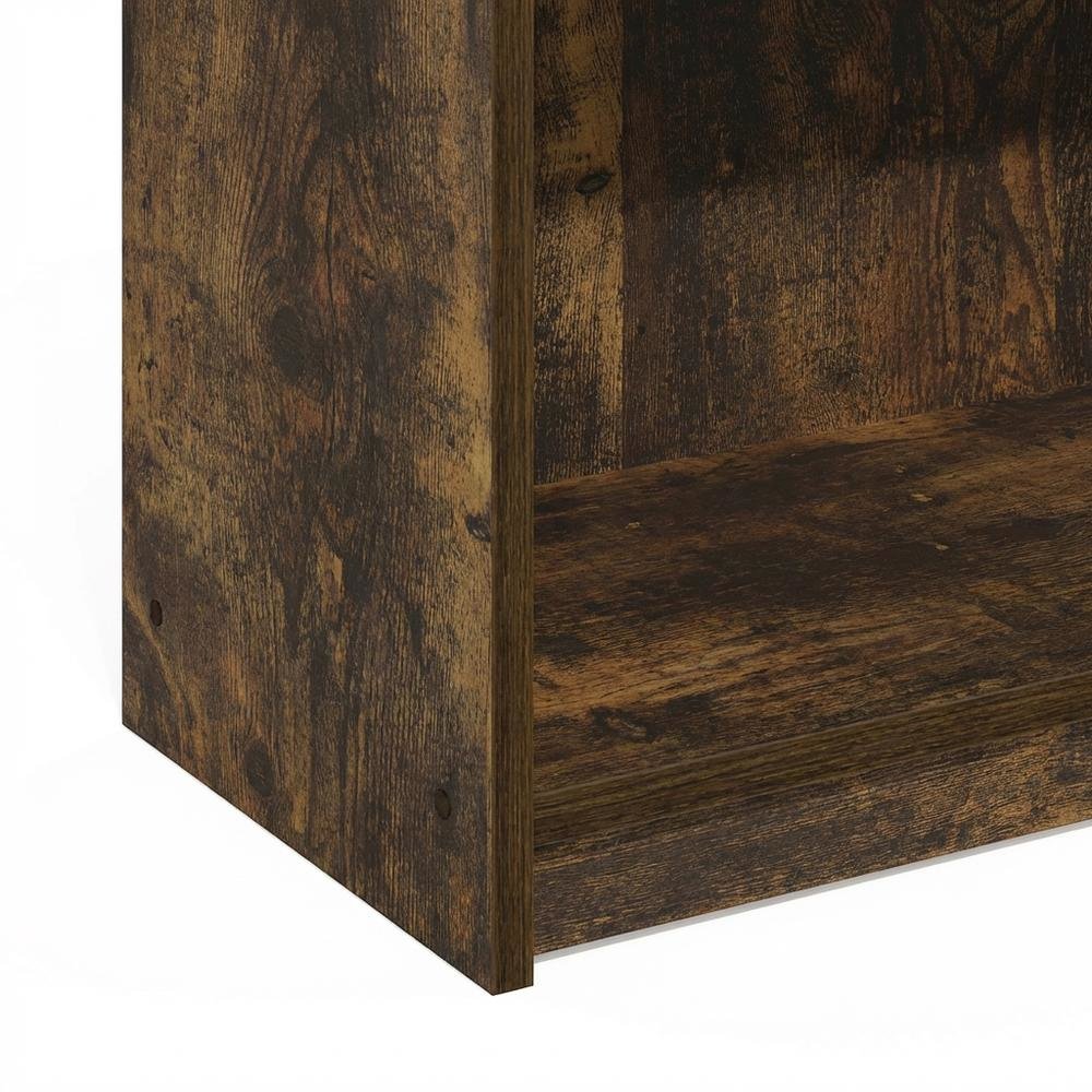 Wooden bookcase with minimalist design and sturdy construction