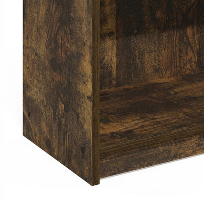 Wooden bookcase with minimalist design and sturdy construction