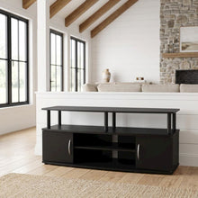 Contemporary Large Entertainment Center for Up to 50-In TV with Storage