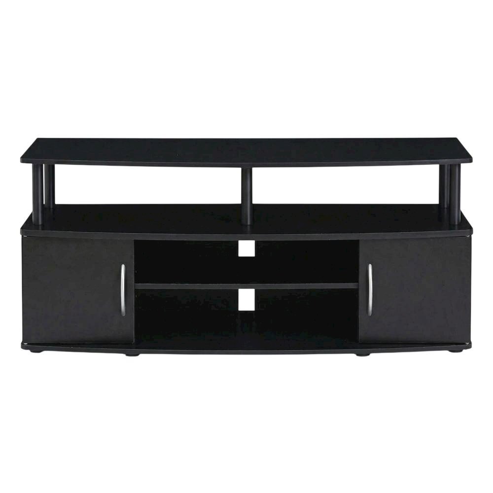 Contemporary Large Entertainment Center for Up to 50-In TV with Storage