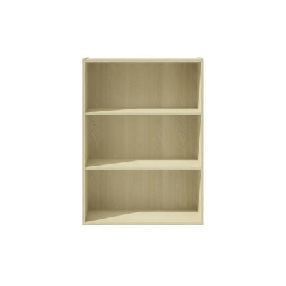 Wood Bookcase with Open Shelving for Storage and Display