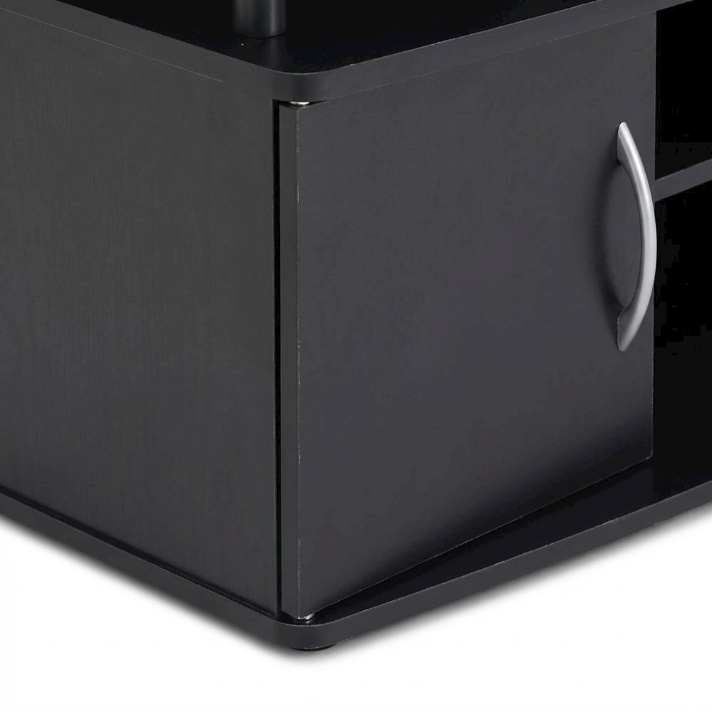 Contemporary Large Entertainment Center for Up to 50-In TV with Storage