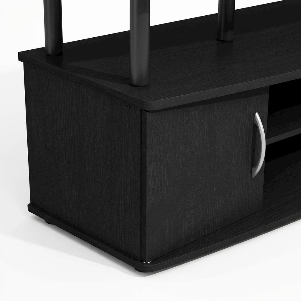 Darkwood Large Entertainment Center for TVs up to 55 inches with Storage