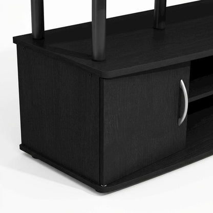 Darkwood Large Entertainment Center for TVs up to 55 inches with Storage