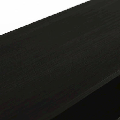 Espresso Wooden Entertainment Center for TVs up to 80 Inches with Ample Storage