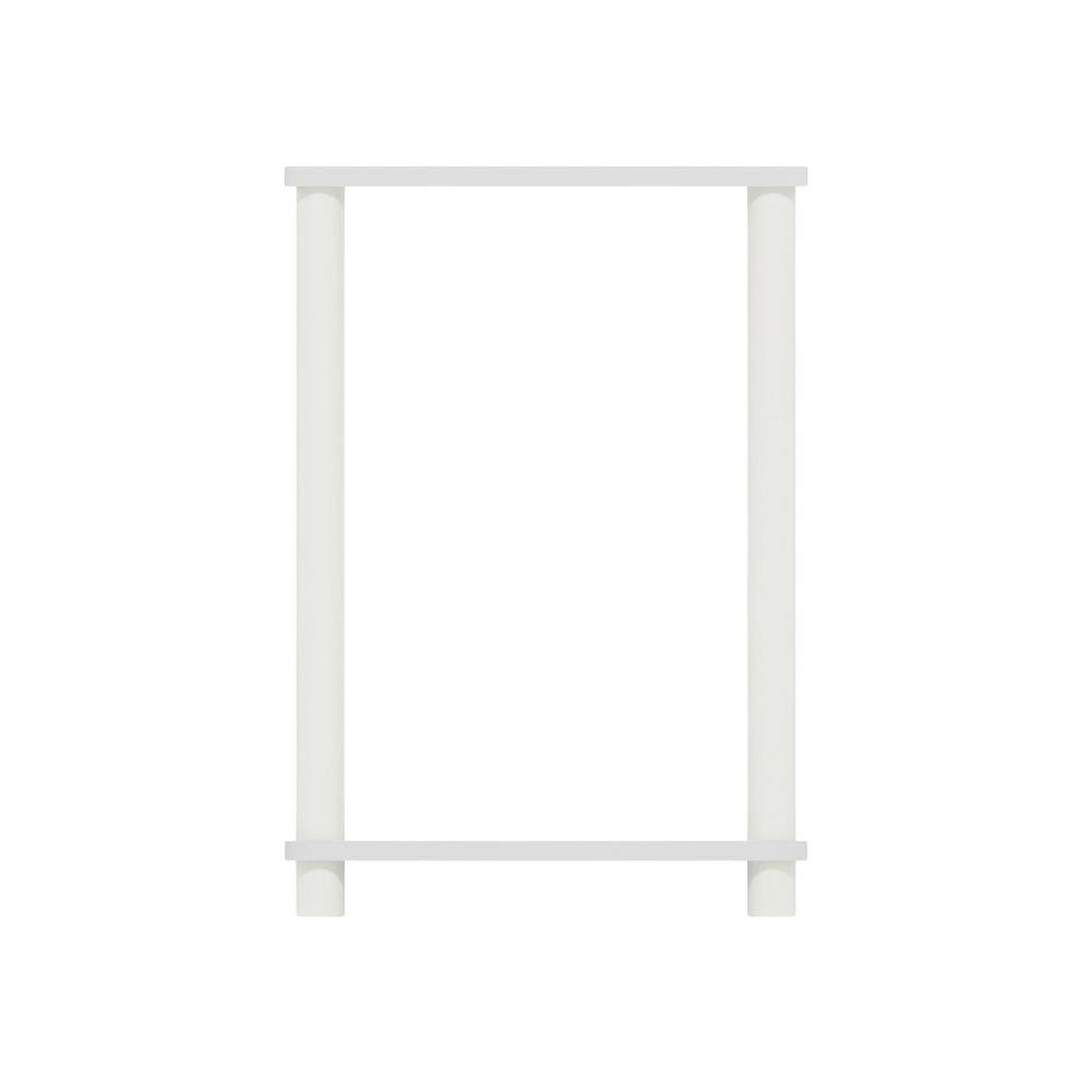 White End Table with Modern Design and Sturdy Construction