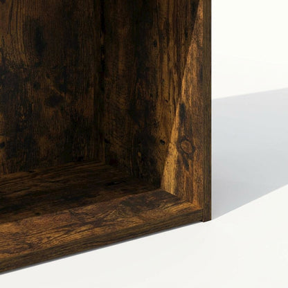 Amber Pine 3-Tier Open Shelf Bookcase with Sturdy Wood Construction
