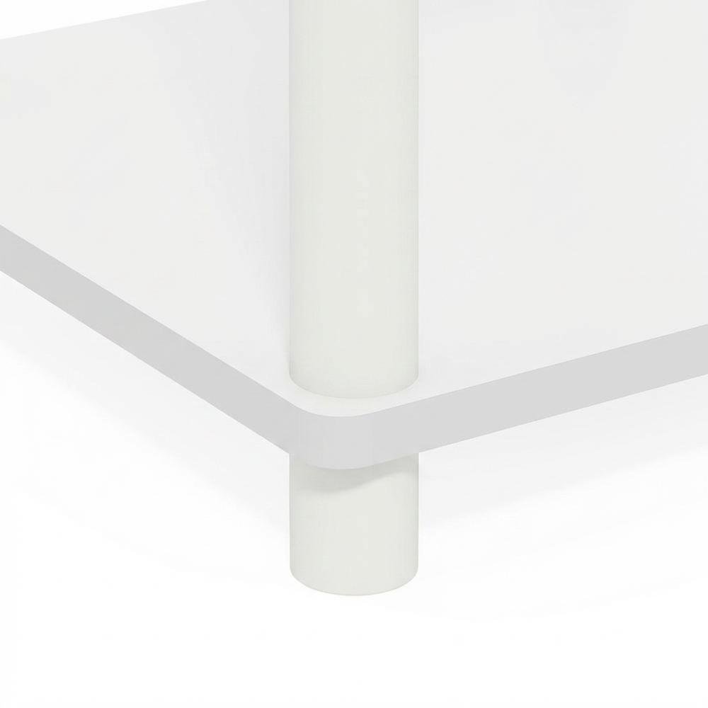 White End Table with Modern Design and Sturdy Construction