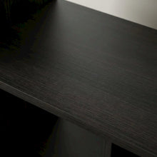 Wooden bookcase with simple design for home or office storage