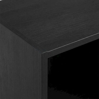 Wood Bookcase with Multiple Shelves for Storage and Display