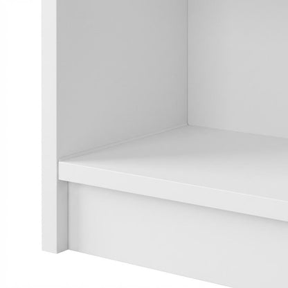 Wooden Bookcase with Open Shelving for Home or Office Storage