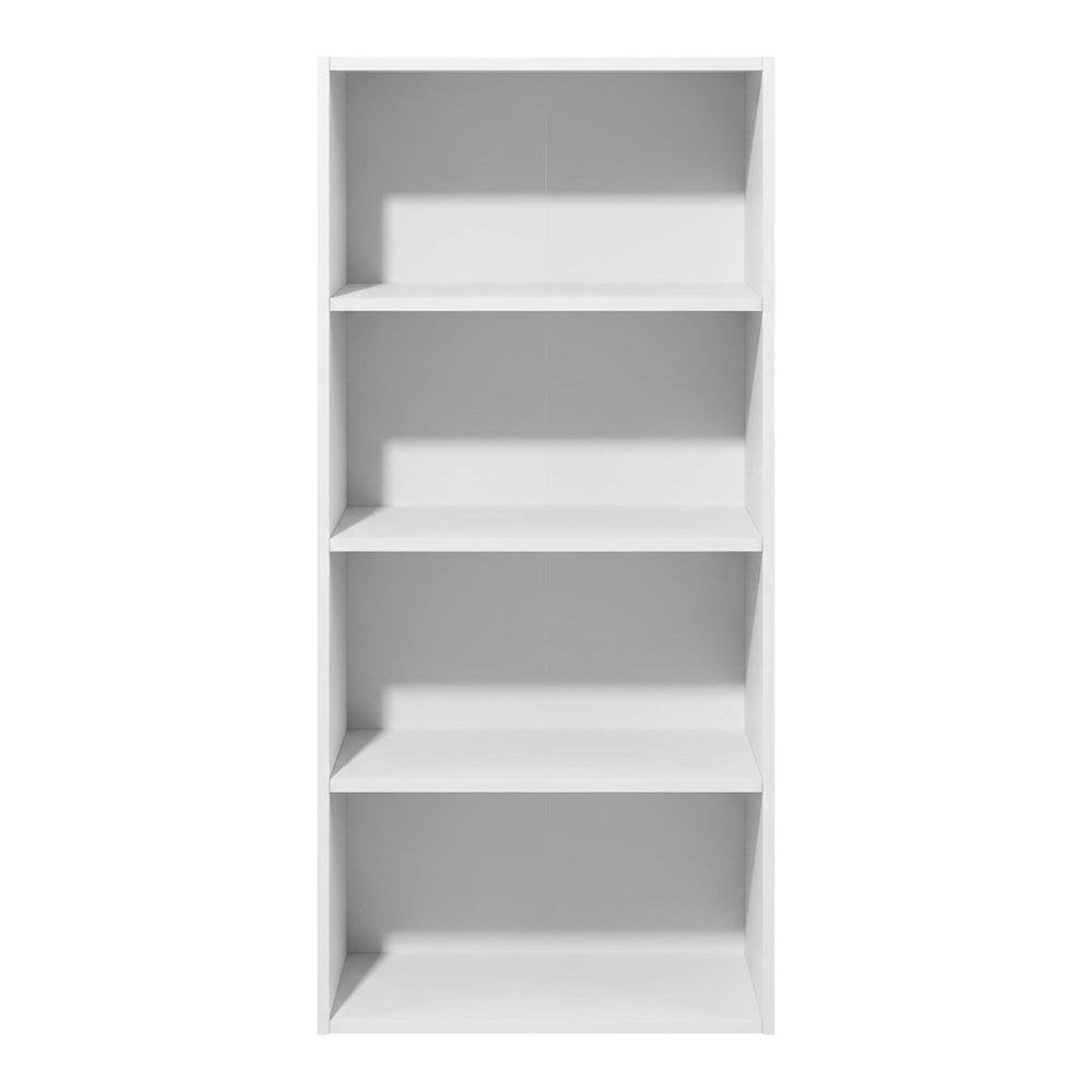 Wooden bookcase with simple design for home or office storage