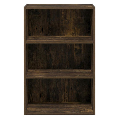 Wooden bookcase with simple design and sturdy structure