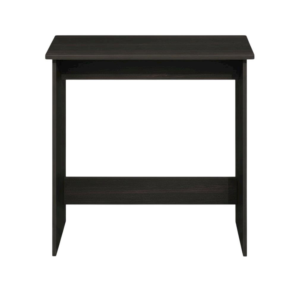 Black Espresso Computer Desk With Modern Workspace Design