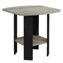 Set of Two Nightstands in Natural Finish with Modern Design