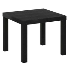 Black, Side Table, Quality Build, Durable Wood Frame