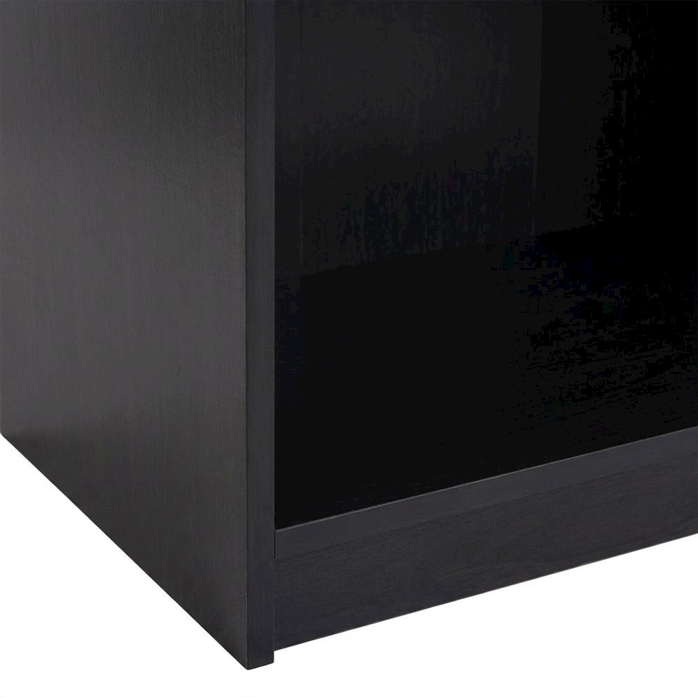 Espresso 3-Tier Bookcase with Adjustable Shelves for Organized Storage