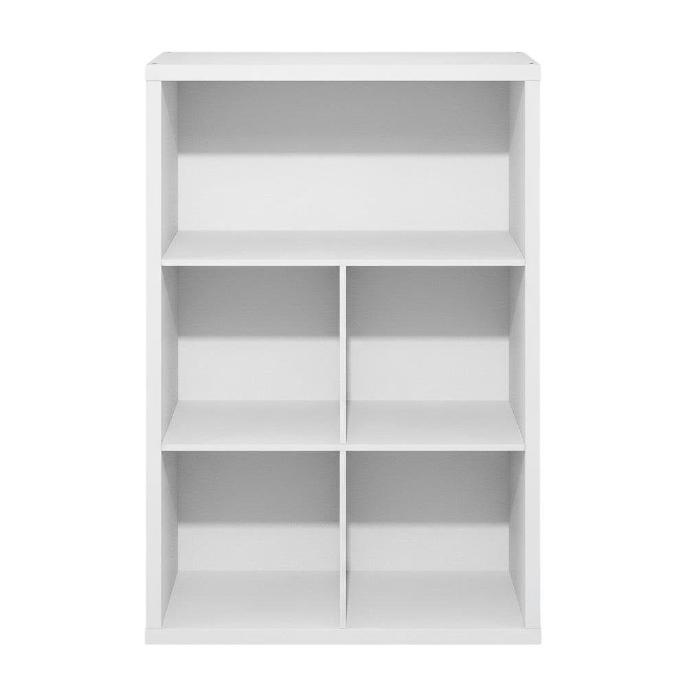 Wooden bookcase with modern design and sturdy construction