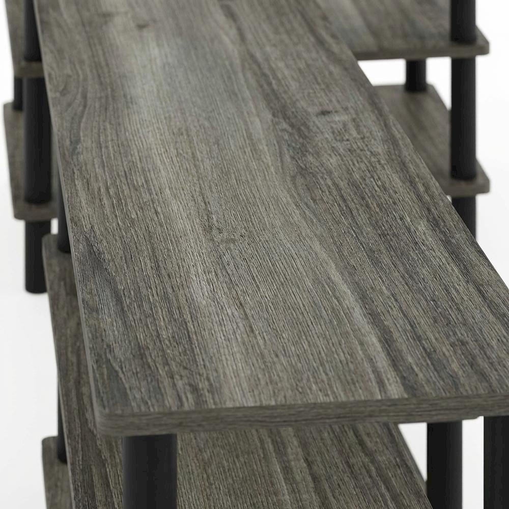 Wooden TV stand for 80 inch TVs with modern design and sturdy build