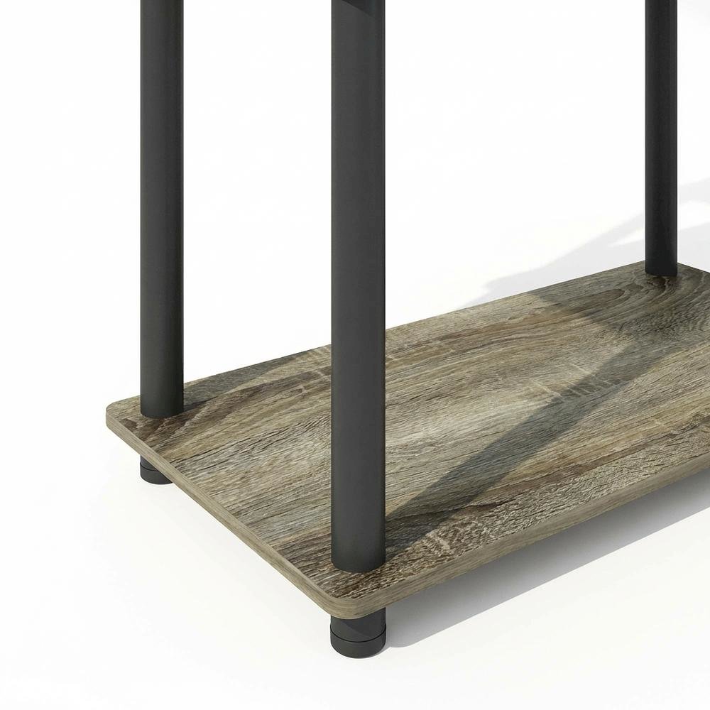 Wooden Bookcase with Shelves and Modern Design, Sturdy Storage Solution