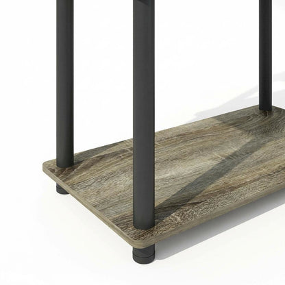 Wooden Bookcase with Shelves and Modern Design, Sturdy Storage Solution