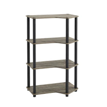 Wooden Bookcase with Shelves and Modern Design, Sturdy Storage Solution