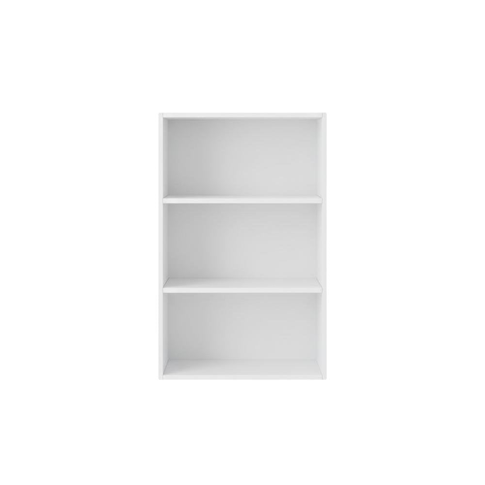 Wood 3-Tier Open Shelf Closet & Clothing Storage Organizer