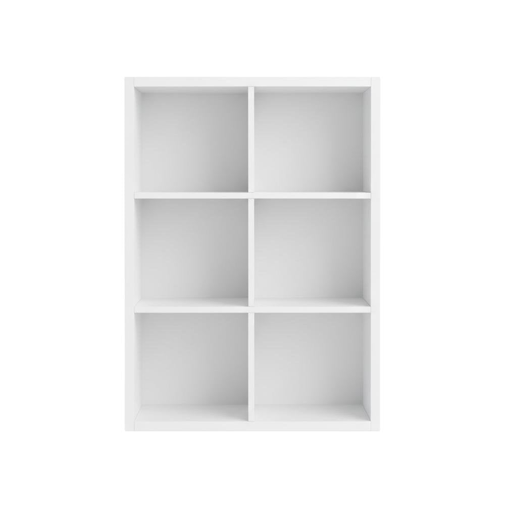 Wooden Bookcase with Engineered Wood Finish for Modern Storage