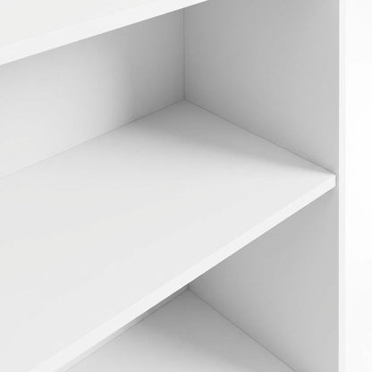 Wood 3-Tier Open Shelf Closet & Clothing Storage Organizer