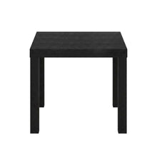 Black, Side Table, Quality Build, Durable Wood Frame