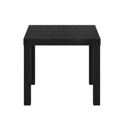 Black, Side Table, Quality Build, Durable Wood Frame