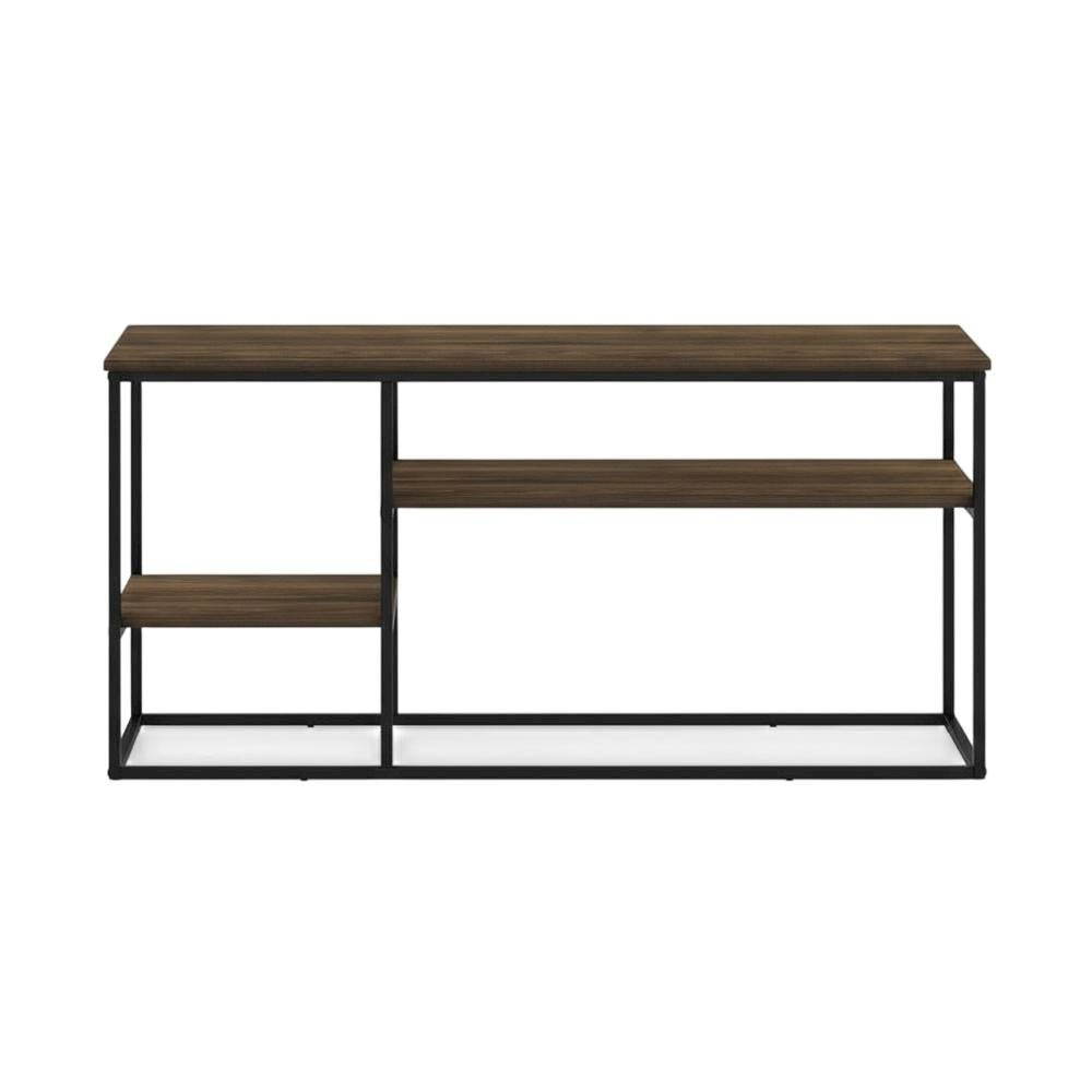 Modern TV stand, up to 50-inch TVs in Columbia Walnut finish, composite wood