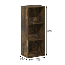Wooden Bookcase with Adjustable Shelves and Durable Design