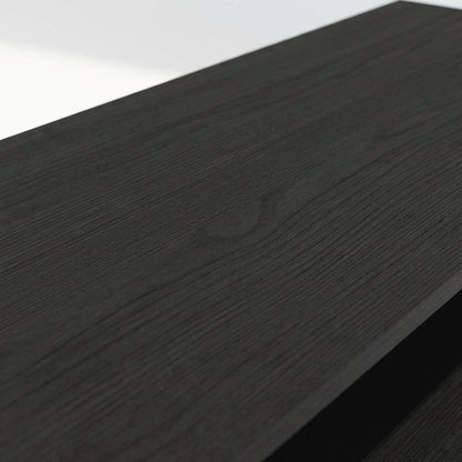 Brown Electric Fireplace TV Stand with Spacious Storage for TVs up to 55 Inches