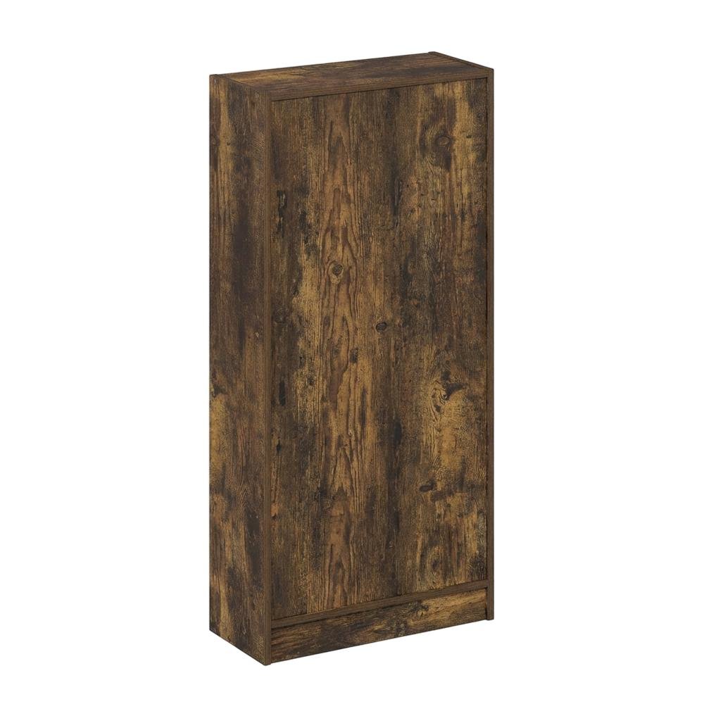 Wooden Bookcase with Shelves for Home Storage and Organization