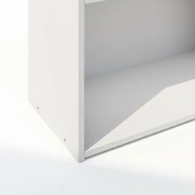 Wooden bookcase with minimalist design for contemporary living spaces