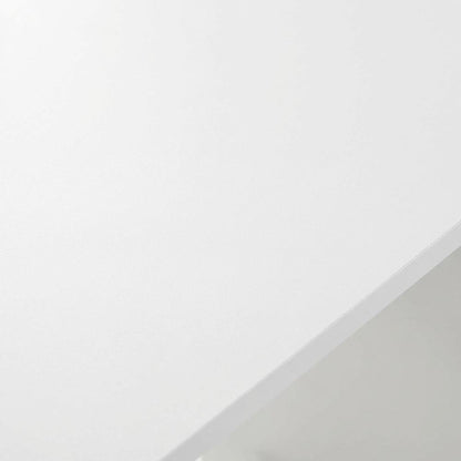 White Study Table With Sleek Design For Home Office Spaces