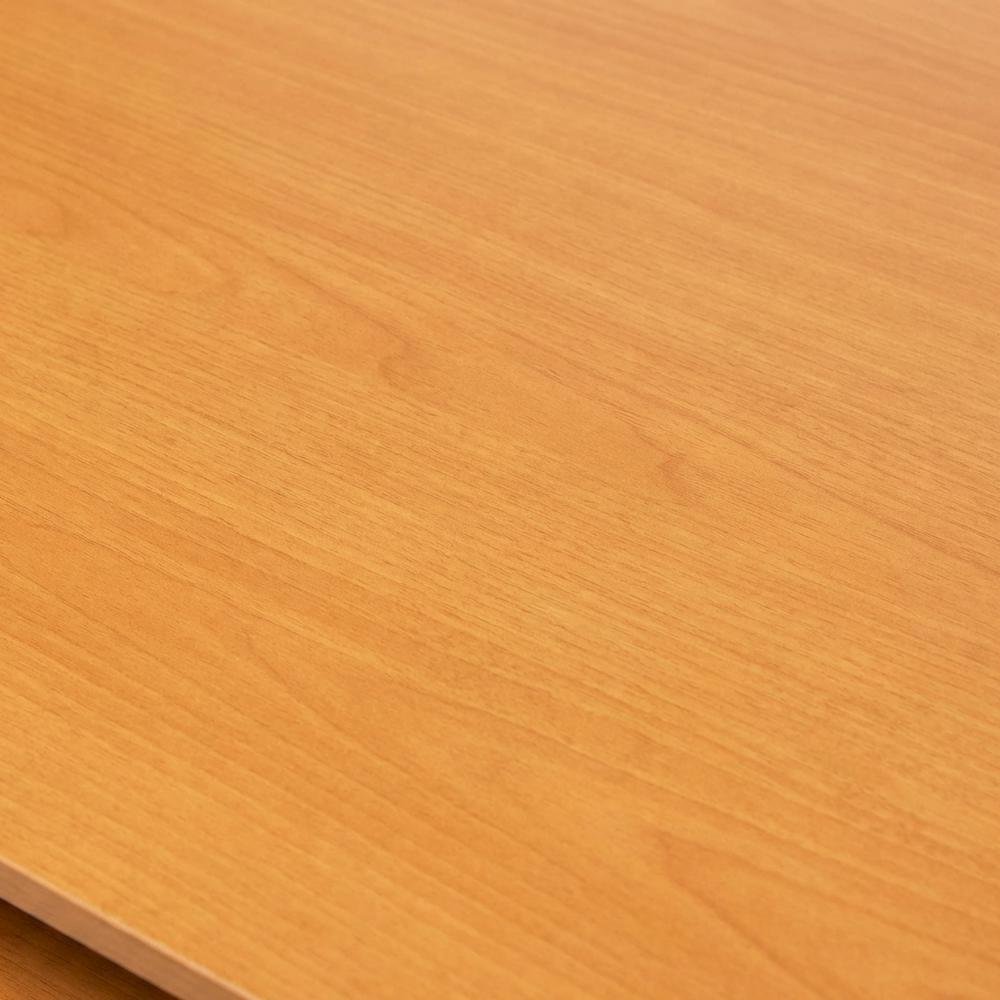 Light Cherry Computer Desk with Easy Assembly and Compact Design