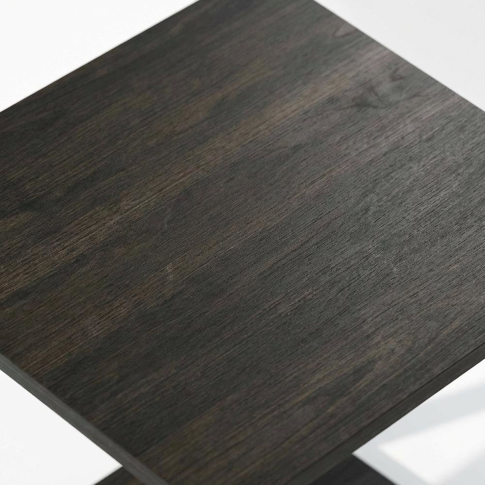 Espresso Nightstand Set with Wooden Finish and Compact Design
